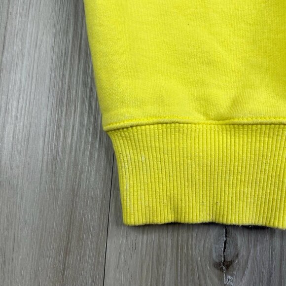 Fiorucci Crewneck Sweatshirt Pullover Yellow Color Women’s Size M Medium Italy - Picture 12 of 16